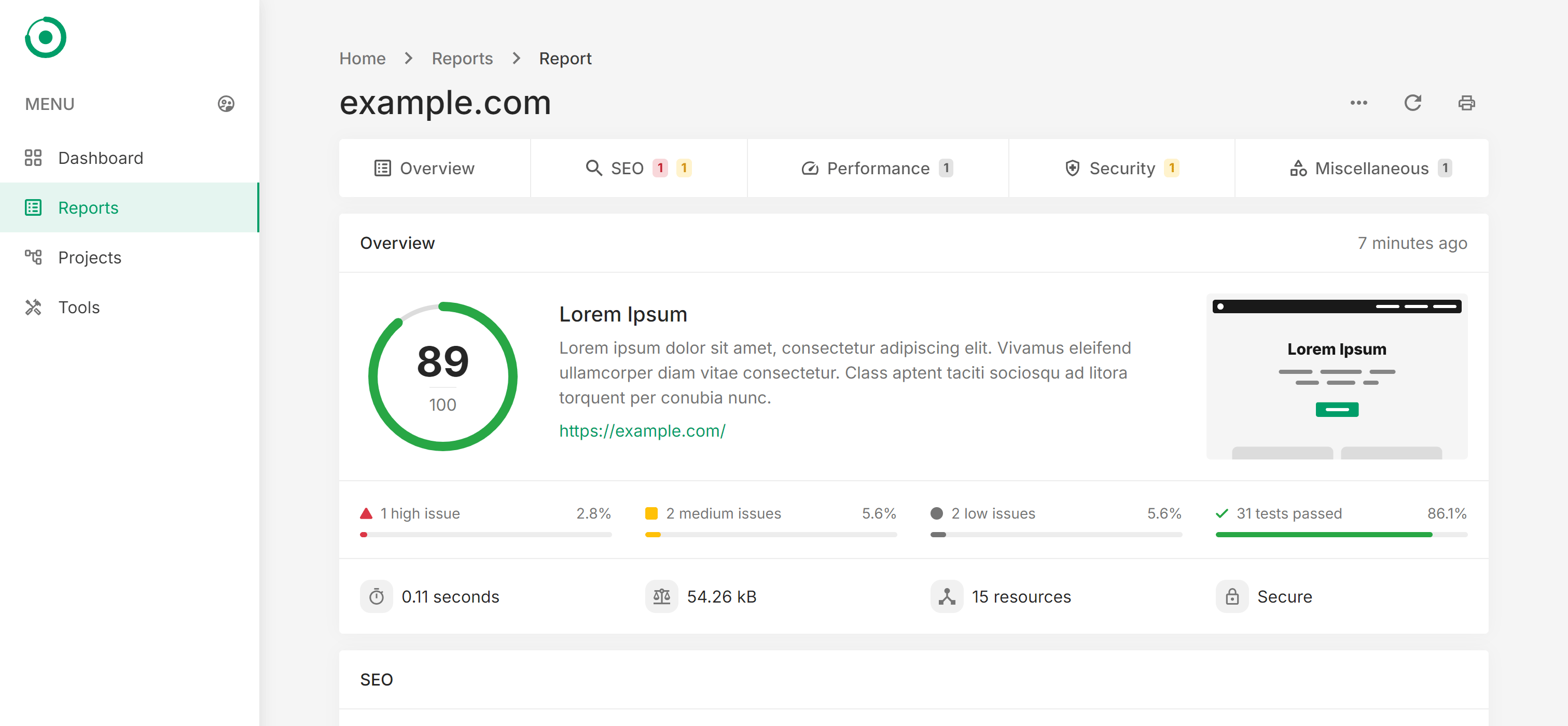 OptiDiscover Rank